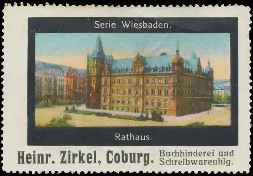 Rathaus von Wiesbaden
