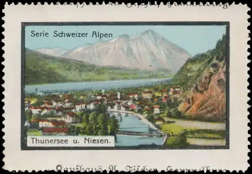 Thunersee und Niesen