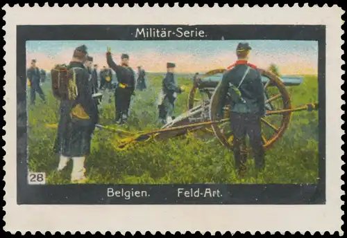 Feld-Artillerie Belgien