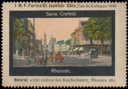 RheinstraÃe in Krefeld