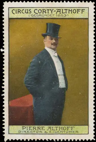 Direktor & Eigentümer Pierre Althoff