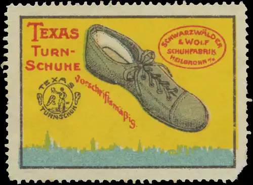 Texas Turnschuhe vorschriftsmÃ¤Ãig