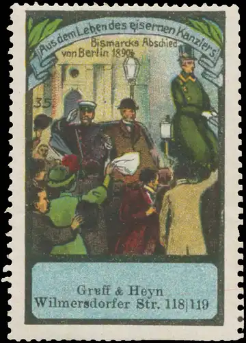 Bismarck Abschied von Berlin