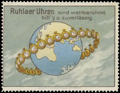 Ruhlaer Uhren sind weltberÃ¼hmt, billig und zuverlÃ¤ssig