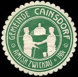 Gemeinde Cainsdorf - Amtshauptmannschaft Zwickau