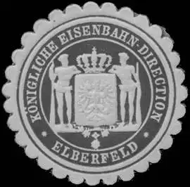 K. Eisenbahn-Direction Elberfeld
