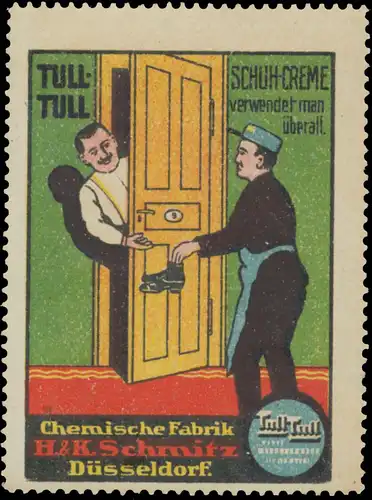 Tull-Tull Schuhcreme verwendet man überall