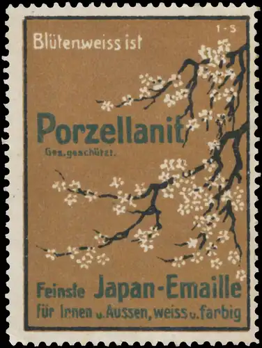 Blütenweiss ist Porzellanit