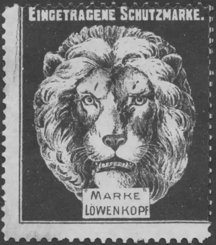 Merkers Seifenpulver Marke Löwenkopf