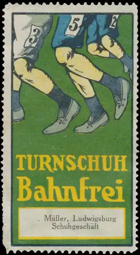 Turnschuh Bahnfrei