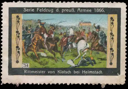 Rittmeister von Klatsch bei Helmstadt