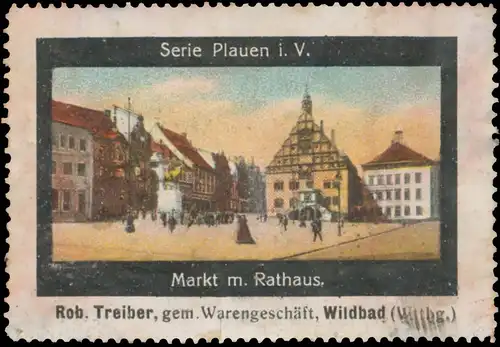 Markt mit Rathaus