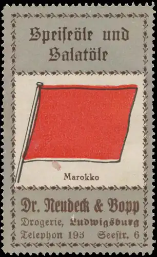 Marokko Flagge