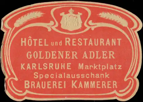 Hotel und Restaurant goldener Adler