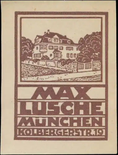 Kunstanstalt Max Lusche