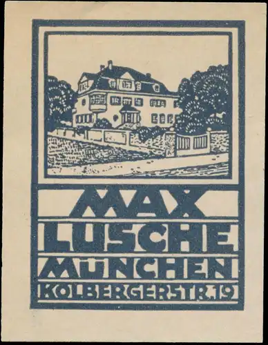 Kunstanstalt Max Lusche