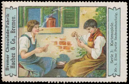 Eine Partie Sechsundsechzig