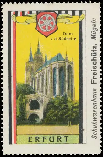 Erfurter Dom von der SÃ¼dseite