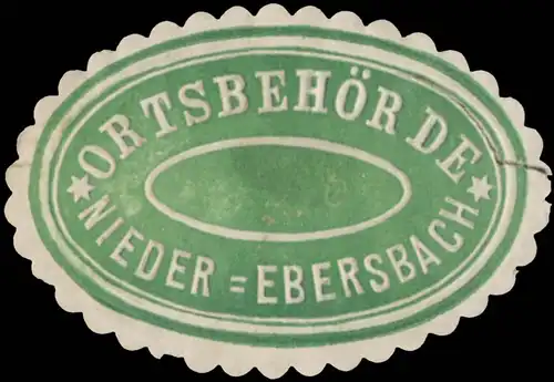 OrtsbehÃ¶rde Nieder-Ebersbach