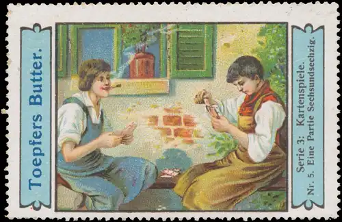 Eine Partie Sechsundsechzig