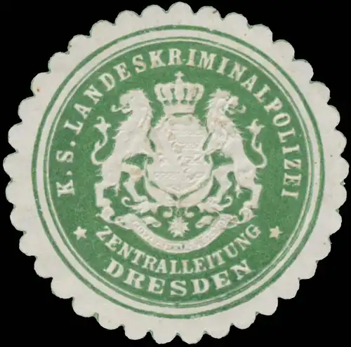 K.S. Landeskriminalpolizei Zentralleitung Dresden