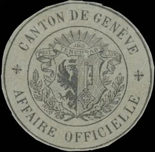 Affaire Officielle Kanton Genf