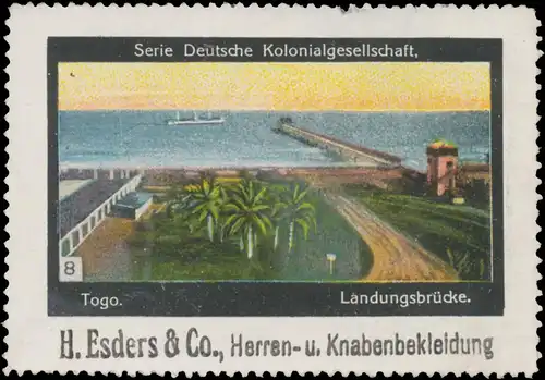 Togo: LandungsbrÃ¼cke