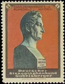 Ruhmeshalle-München Gabelberger (Stenografie)
