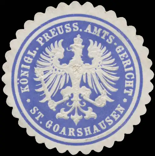 K.Pr. Amtsgericht St. Goarshausen