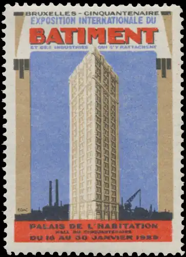 Exposition Internationale du Batiment