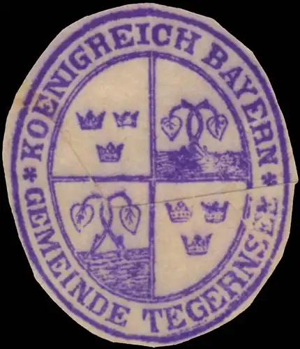 K. Bayern Gemeinde Tegernsee