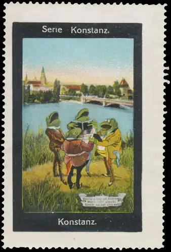 Frösche in Konstanz