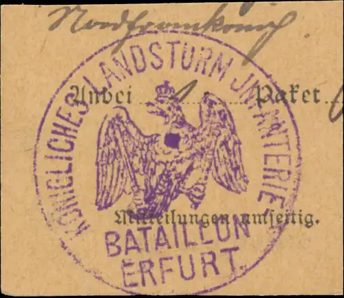 K. Landsturm Infanterie Bataillon Erfurt