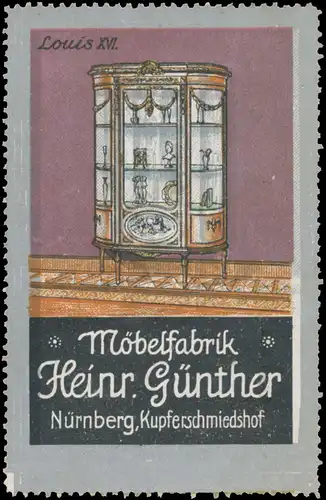 Louis XVI. Vitrine