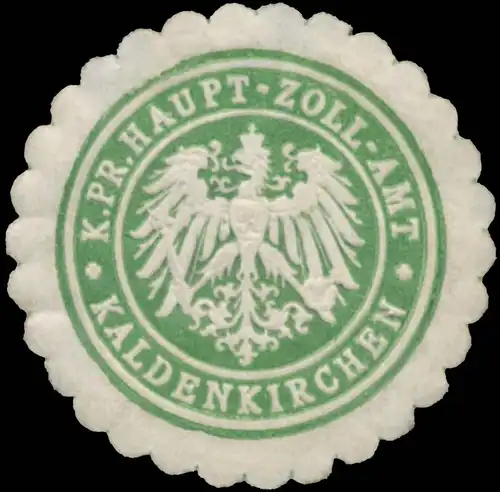 K.Pr. Hauptzollamt Kaldenkirchen