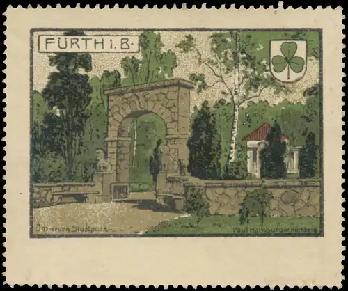 Im neuen Stadtpark