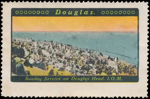 Sunday Service on Douglas Head