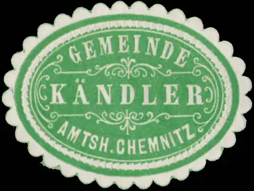 Gemeinde KÃ¤ndler Amtsh. Chemnitz
