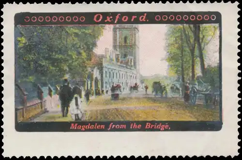 Magdalen from the Bridge