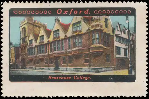 Brazenose College