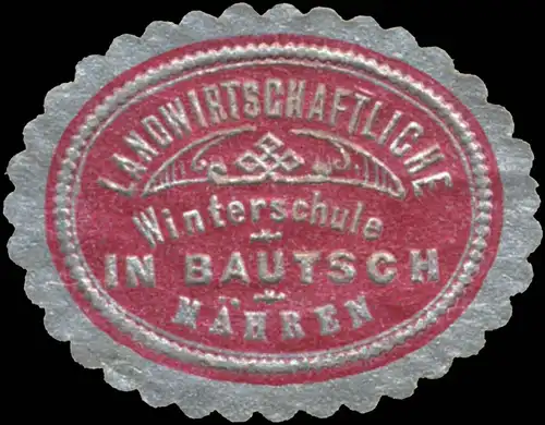 Landwirtschaftliche Winterschule in Bautsch, Mähren