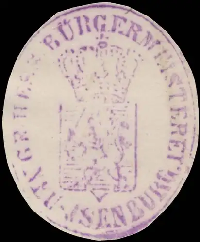 Gr. Hess. Bürgermeisterei Neu-Isenburg