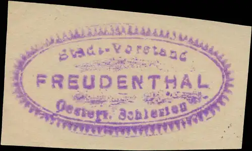 Stadtvorstand Freudenthal Ãsterreich-Schlesien