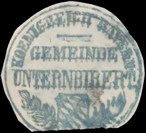 K. Bayern Gemeinde Unternbibert