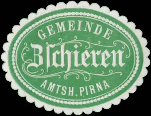 Gemeinde Zschieren Amtsh. Pirna