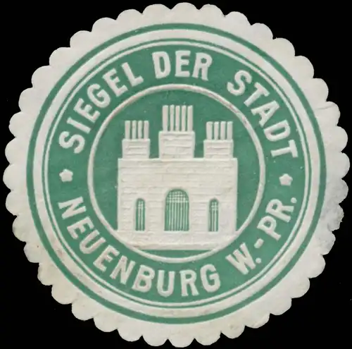 Siegel der Stadt Neuenburg WestpreuÃen