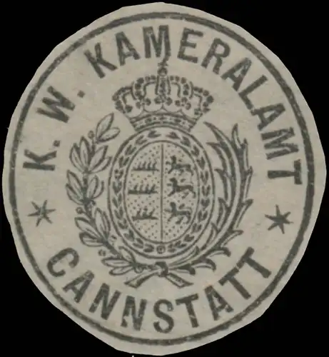 K.W. Kameralamt Cannstatt