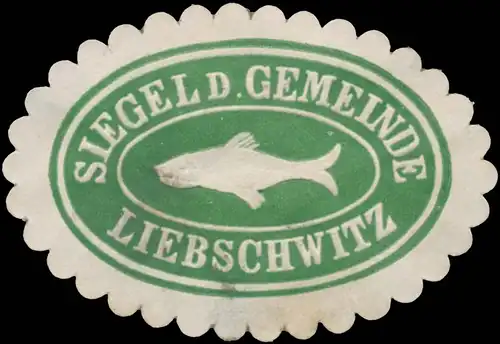 Siegel der Gemeinde Liebschwitz