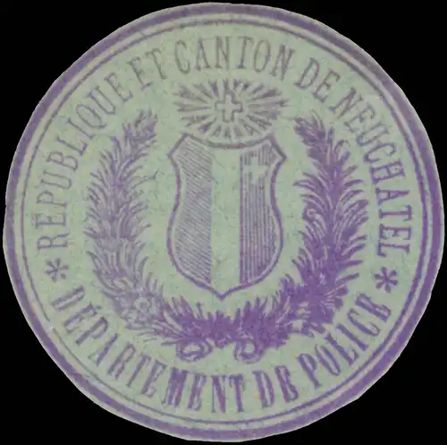 Polizei Departement vom Kanton Neuchatel