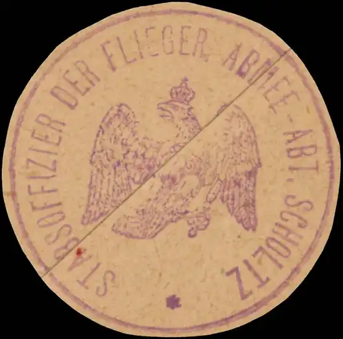 Stabsoffizier der Flieger Armee-Abt. Scholtz